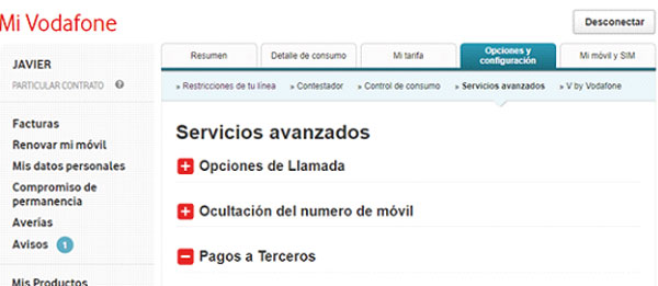 Servicios de pagos a terceros
